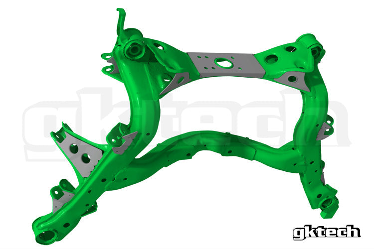 GKTech V2 S13, 180SX, R32 GTS-T subframe weld in reinforcement plates (R32X-SUBF-KIT)
