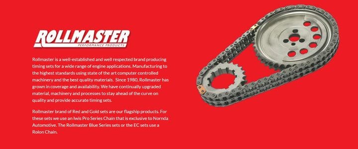 ROLLMASTER Rollmaster 56 Link Double Timing Chain RO3DR56-2 SR