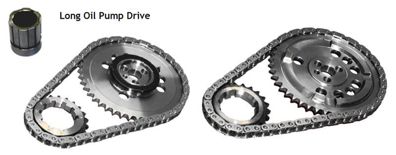 ROLLMASTER Rollmaster Timing Chain Set Nitrided With Torrington Thrust Plate ROCS10010 SR