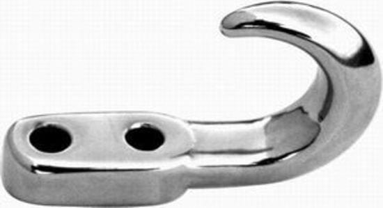 RPC 10,000 lbs Capacity Racing Power Company Steel Tow Hook (Chrome) RPCR0101 SR