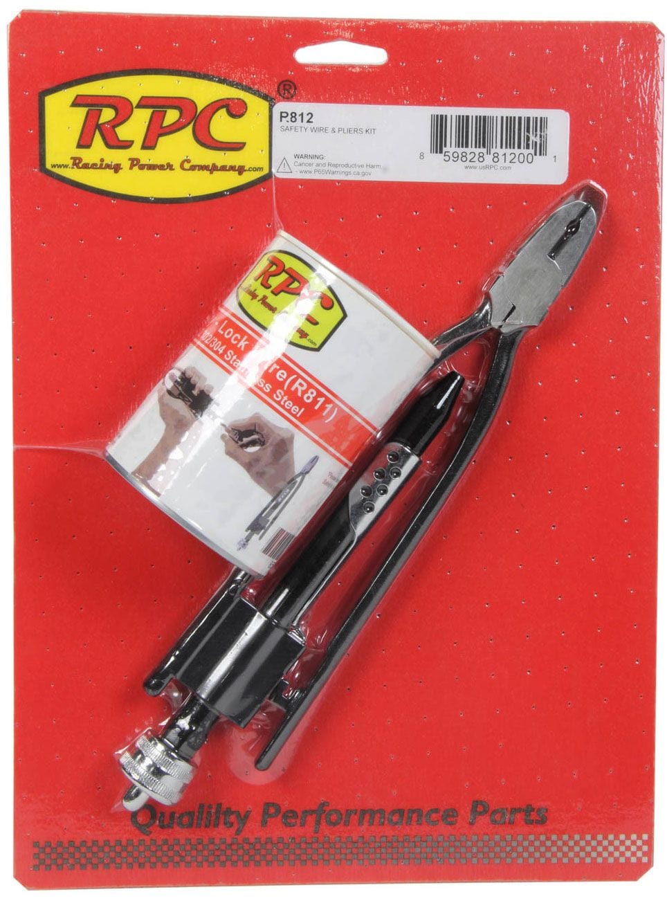 RPC 350ft. .032 Wire Racing Power Company Safety Wire and Pliers RPCR812 SR
