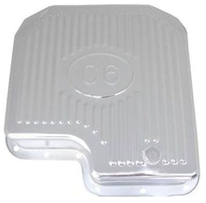 Racing Power Company Chrome Steel Transmission Pan suit Ford C-6 Transmission RPCR9127