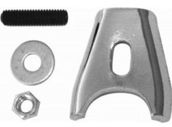 RPC Fit Chev 1963-On V8, Competition Style Racing Power Company Chrome Steel Distributor Clamp Including Hold Down Stud RPCR9126 SR
