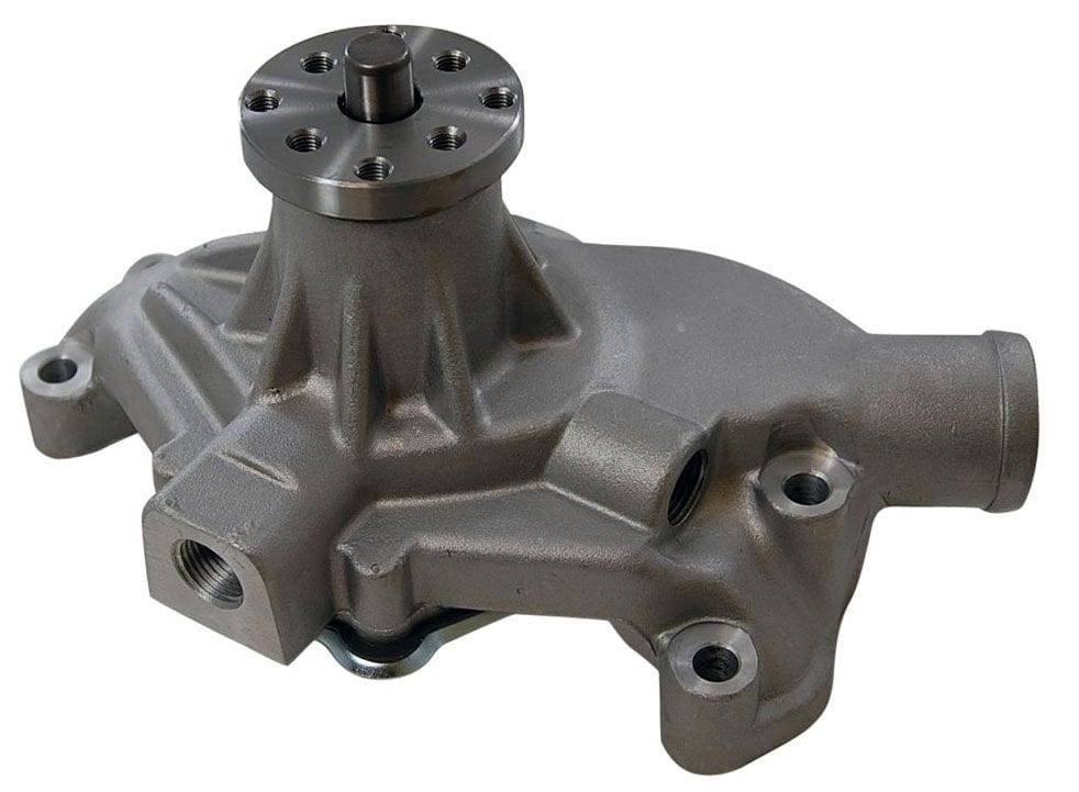 RPC Fits 1955-68 S/B Chev Passenger Cars, 1969-70 350 Corvette Racing Power Company Aluminium Water Pump (SWP) - Satin Finish RPCR3950 SR