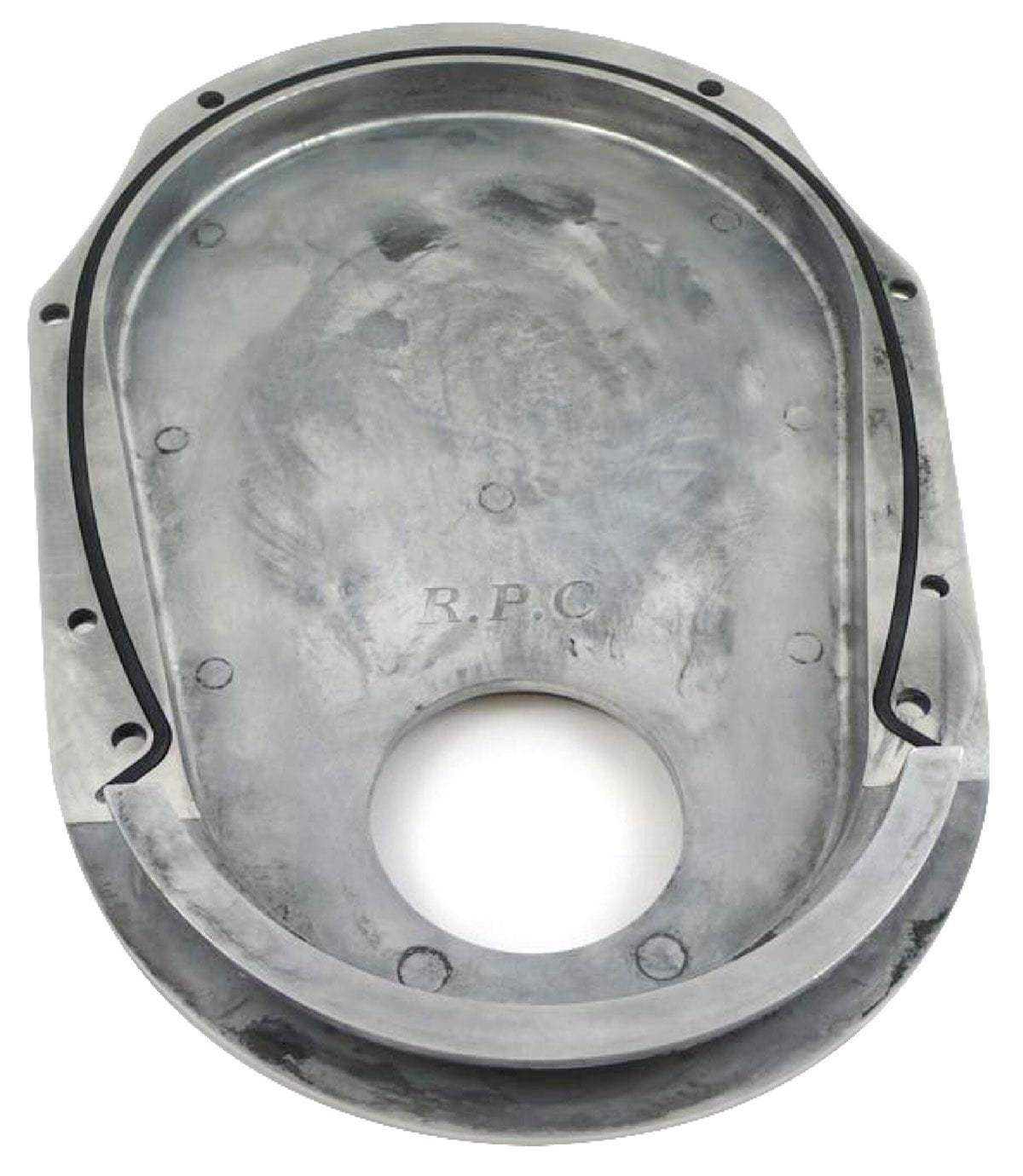 RPC Fits B/B Chev 1996-on 454-502 "Generation 6" (O-ring Style) Racing Power Company Polished Aluminium Timing Chain Cover RPCR8430 SR