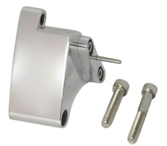 RPC Fits S/B Chev 283-350 with 6" or 7" Balancer Racing Power Company Polished Aluminium Timing Tab, Plain Style RPCR6041 SR