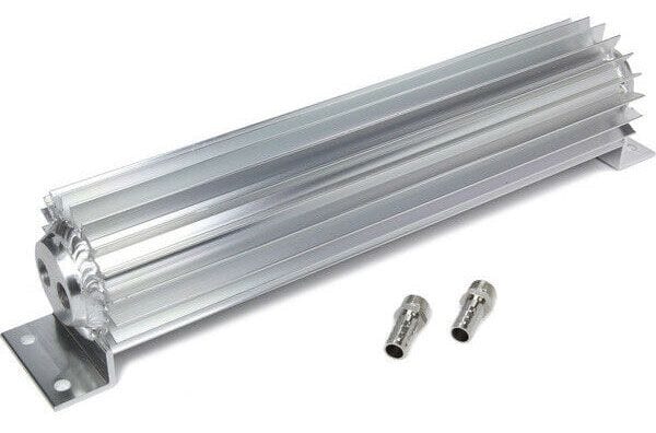RPC Includes 2 x 1/4" NPT Fittings Racing Power Company Anodised Aluminium Transmission Cooler, Dual Pass Design, 15", 757ml RPCR5051X SR
