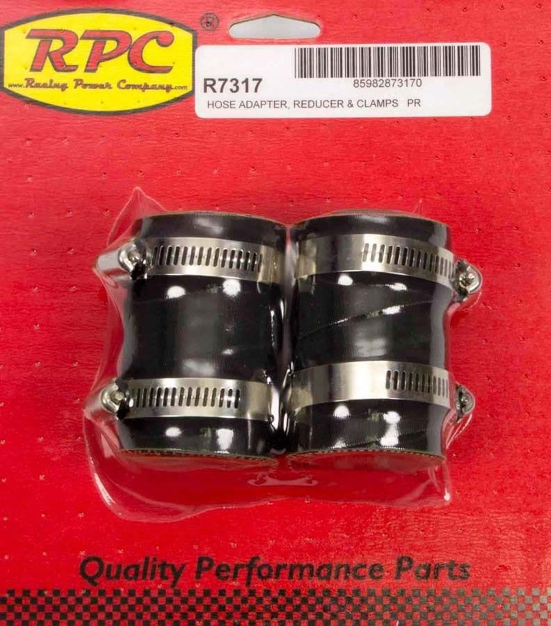 RPC Kit Includes 1-3/4" Sleeve Adaptor With 1-1/4 & 1-1/2 Reducers Racing Power Company Radiator Hose Adaptor Kit RPCR7317 SR
