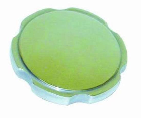 RPC Plain Style With Notched Grip, 16 PSI Racing Power Company Chrome Aluminium Radiator Cap RPCR5012 SR