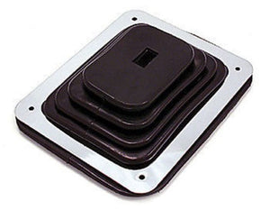 Racing Power Company Small Rubber Shifter Boot with Chrome Plate 5-5/8" x 6-3/4" RPCR9630
