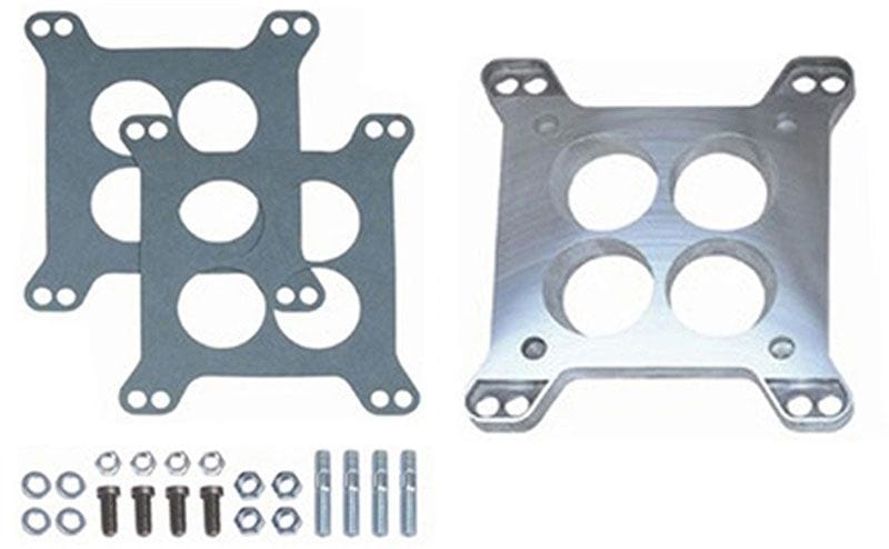 RPC Reversable Large To Small Bore, 1-11/16" Port To 1-7/16" Port Racing Power Company Aluminium Carb Adapter with Studs & Gaskets RPCR2064 SR