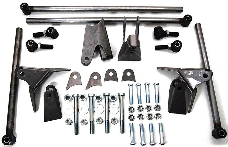 RPC Steel Suit 1932 Ford Racing Power Company Triangulated 4-Link Kit RPCR803 SR