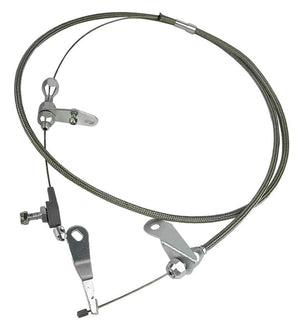 Racing Power Company Kick Down Cable Braided Stainless Steel RPCR5100