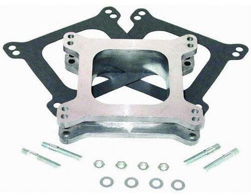 RPC Suit Holley & AFB 4bbl Carburettor (Open Center), Kit Includes 2" Stu Racing Power Company 2" Aluminium Carburettor Complete Kit RPCR2081 SR