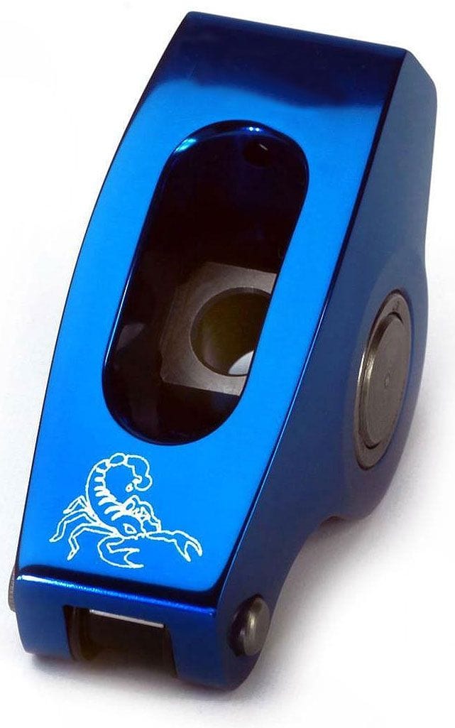 SCORPION Scorpion Race Series Aluminium Roller Rocker Set 7/16" Stud Mount - 1.6 Ratio SCP1003BL SR