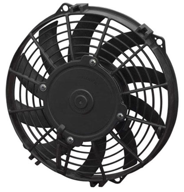 SPAL Cooling SPEF3528 10" Electric Thermo Fan 708 cfm - Puller Type With Curved Blades SPEF3528 SR
