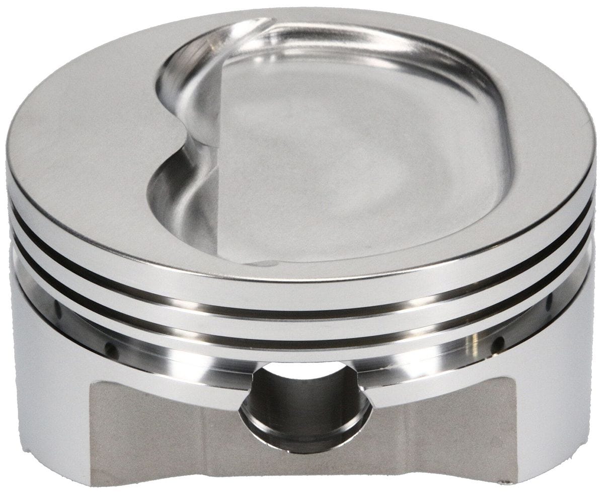 SRP 381 c.i., 4.020" bore, 3.750" stroke, 6.000" rod length, -16.0cc dome SRP Pistons 350 Small Block Chevy - Inverted Dome Forged Piston SRP138106 SR