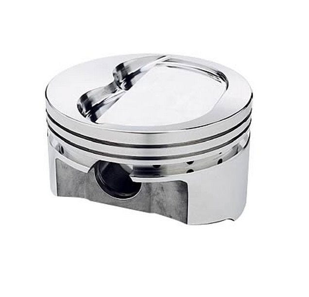 SRP 383 c.i., 4.030" bore, 3.750" stroke, 5.700" rod length, -31.0cc dome SRP Pistons 350 Small Block Chevy - Inverted Dome Forged Piston SRP148750 SR