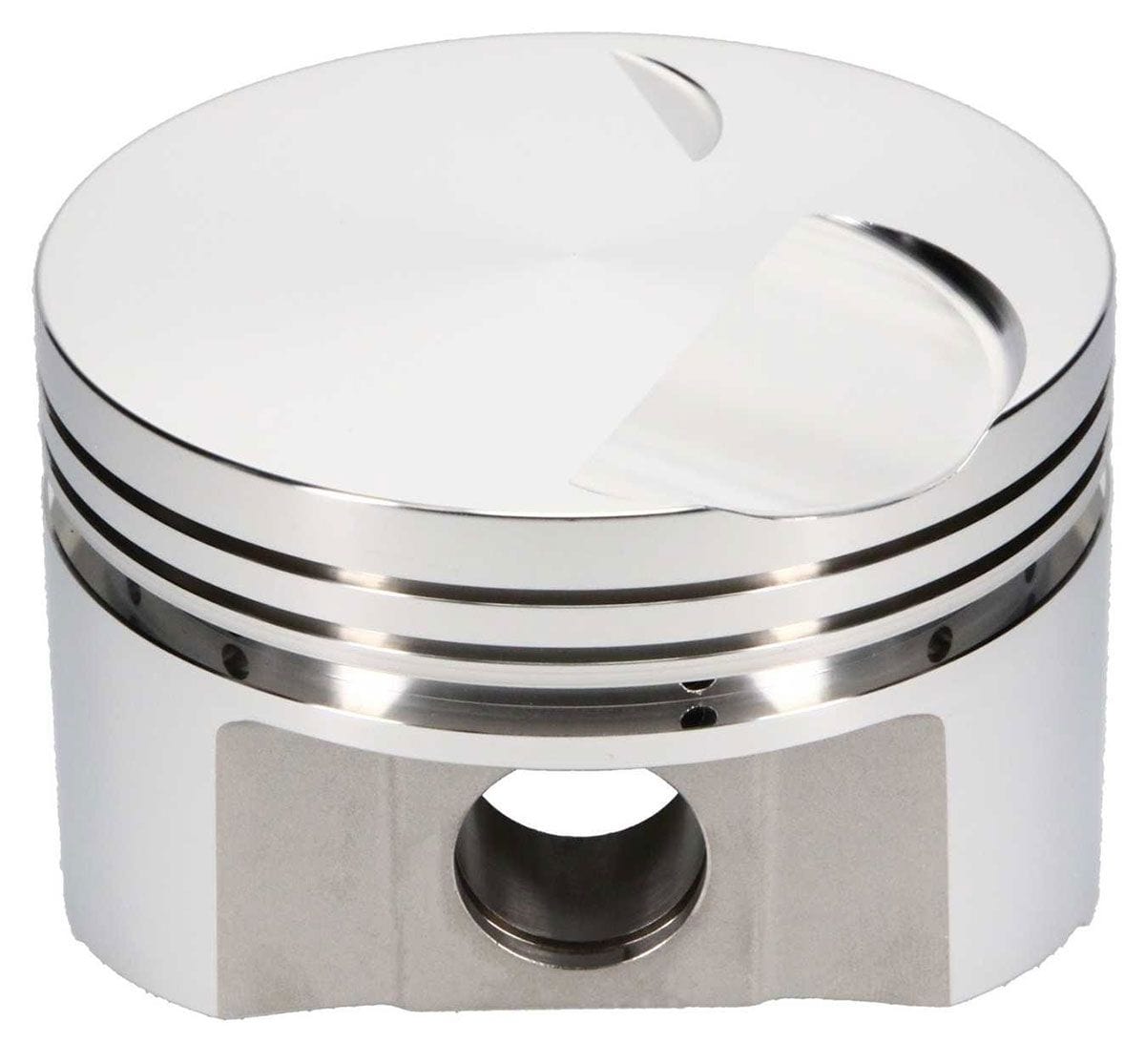 SRP 408 c.i, 4.020" bore, 4.000" stroke, 6.000" rod length, -3cc dome vol SRP Pistons Ford 351 Cleveland - Flat Top Forged Piston SRP345682 SR