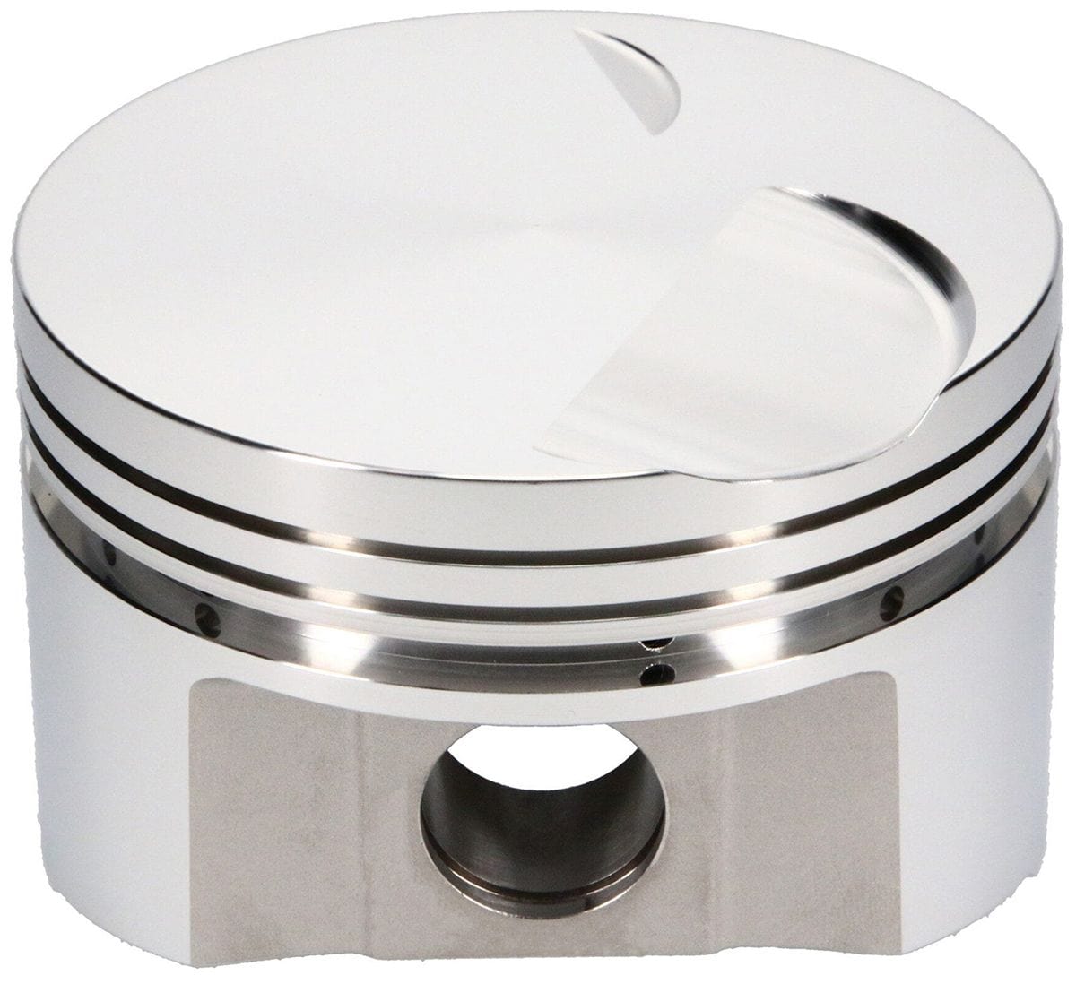 SRP 434 c.i, 4.155" bore, 4.000" stroke, 6.125" rod length, -3cc dome vol SRP Pistons Ford 351 Cleveland, Dart Block- Flat Top Forged Piston SRP313299 SR