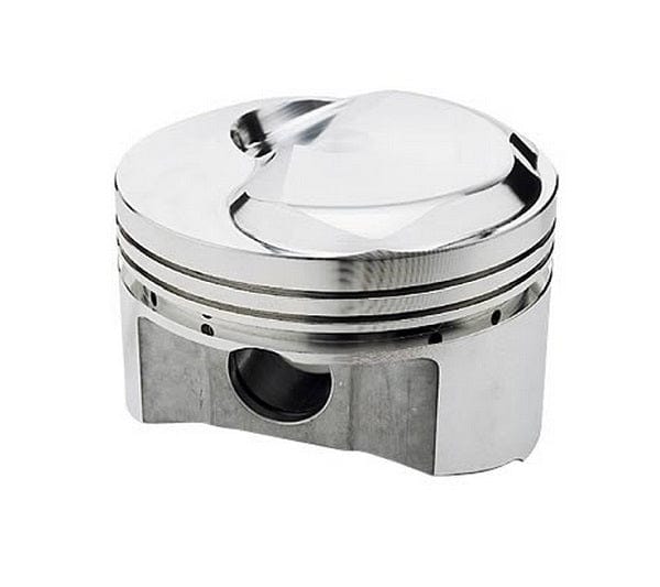 SRP 550 c.i., 4.560" bore, 4.250" stroke, 6.385" rod length, 10.0cc dome SRP Pistons Big Block Chevy - Open Chamber Small Dome Forged Piston SRP211760 SR