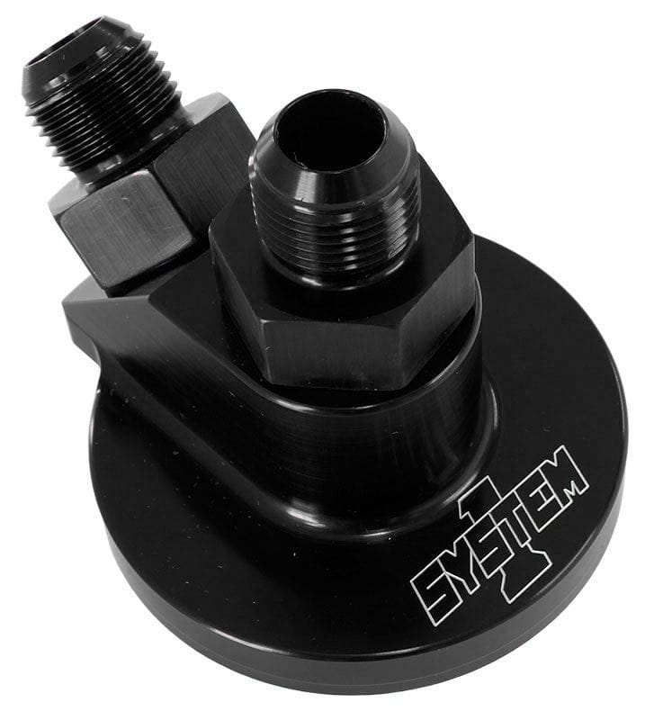Stealth Ride Billet Block Adapter, Black SY229-90559-10B SR
