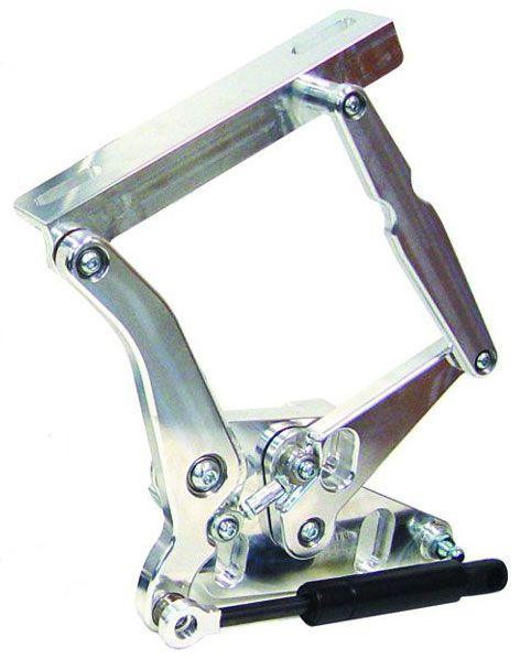 Stealth Ride Billet Bonnet Hinge Kit - Natural Finish RING51671-1121NS SR