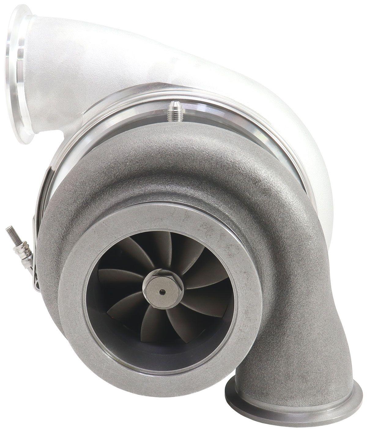 Stealth Ride BOOSTED 6782.85 V-Band Turbocharger 1125HP, Natural Cast Finish AF8005-4076 SR