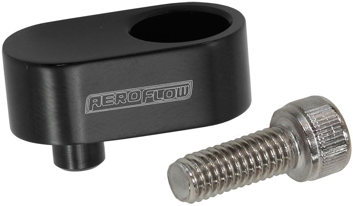Stealth Ride CLEARANCE GM LS Water Cross-Over Block Off - Black AF64-2183BLK SR