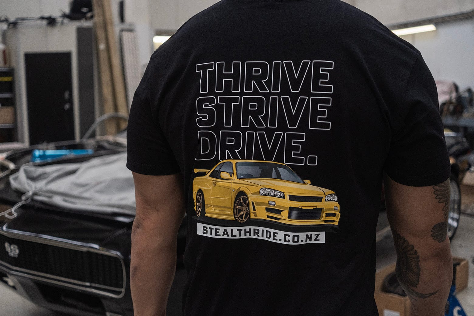 Stealth Ride Skyline SR T-Shirt SR