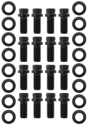 Small Block Chev 3/8-16" Header Bolts .750" UHL - Black Finish