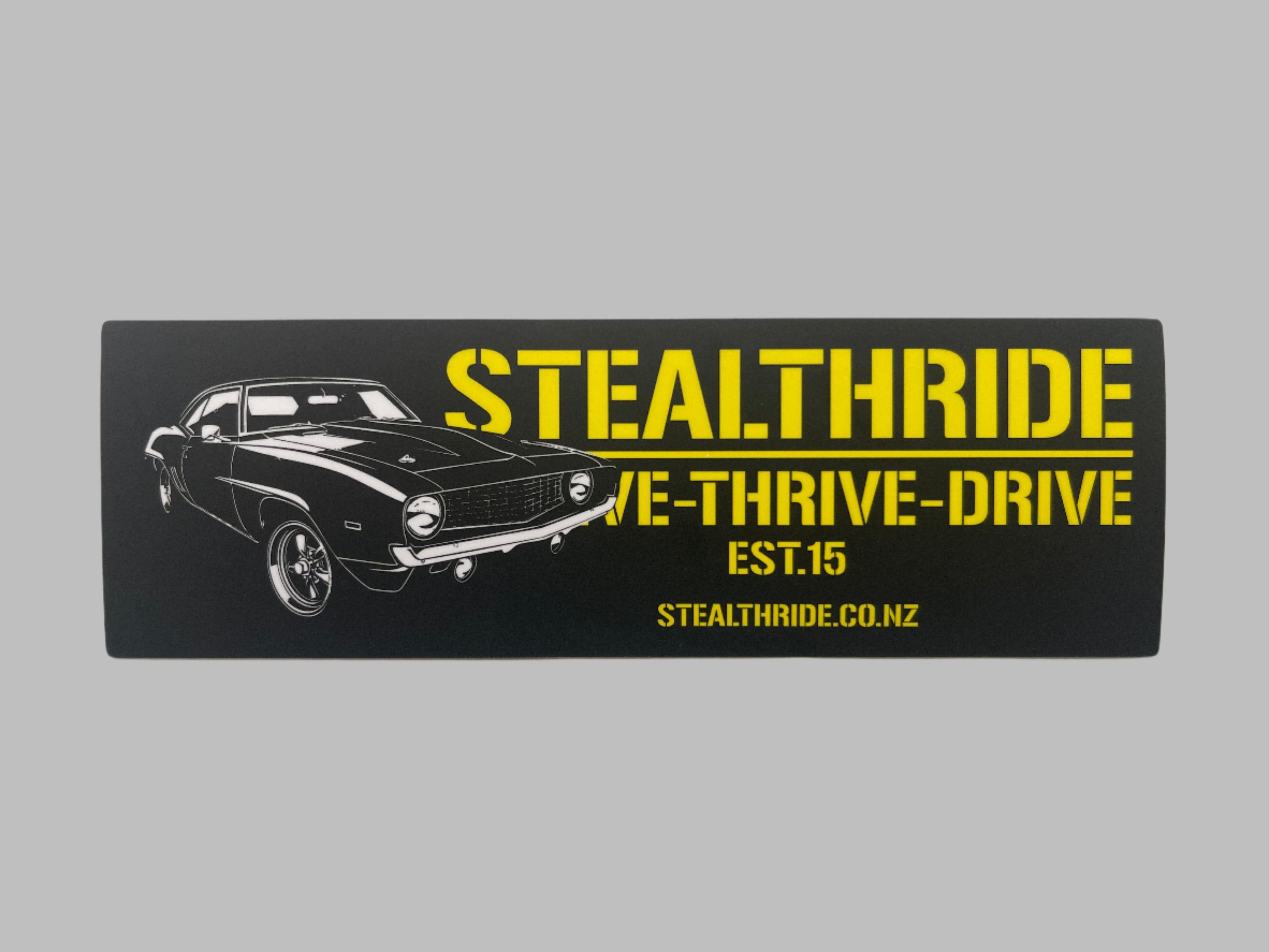 Stealth Ride Stickers SR Sticker - Camaro SR