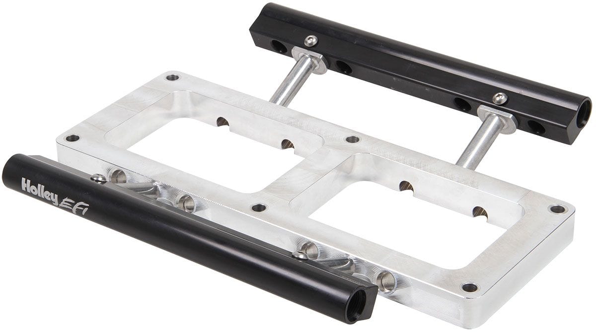 Stealth Ride Supercharger Injector Spacer with EFI Rails Supercharger Injector Spacer with EFI Rails SR