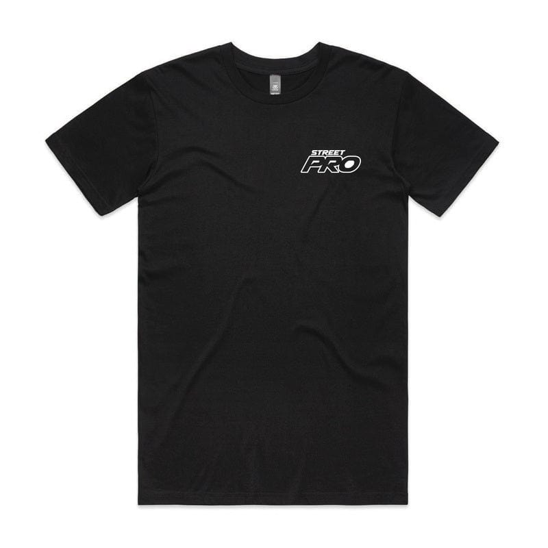 Street Pro Wheels Street Pro Wheels T-Shirt, Black, Cotton, XL Street Pro Wheels T-Shirt, Black, Cotton, XL SR