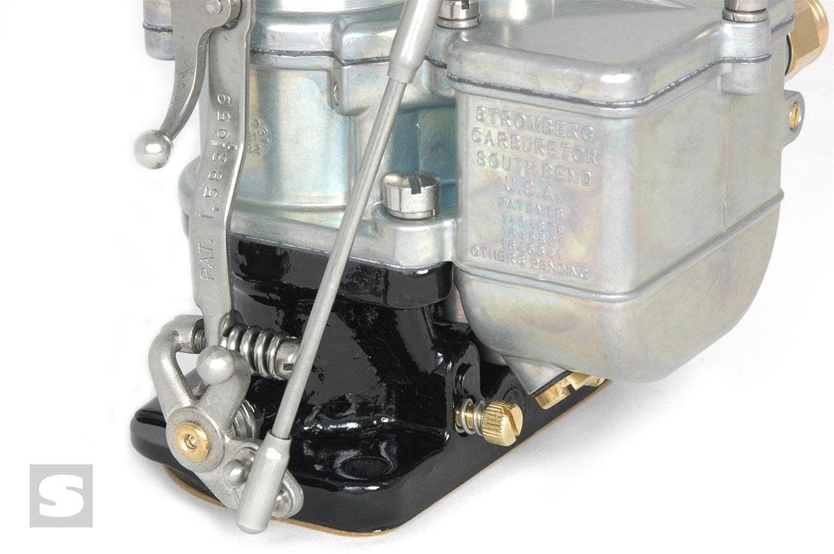 STROMBERG Natural Finish With Black Base Stromberg Genuine Reproduction Stromberg 97 Carburettor - NEW STROM9510-A SR