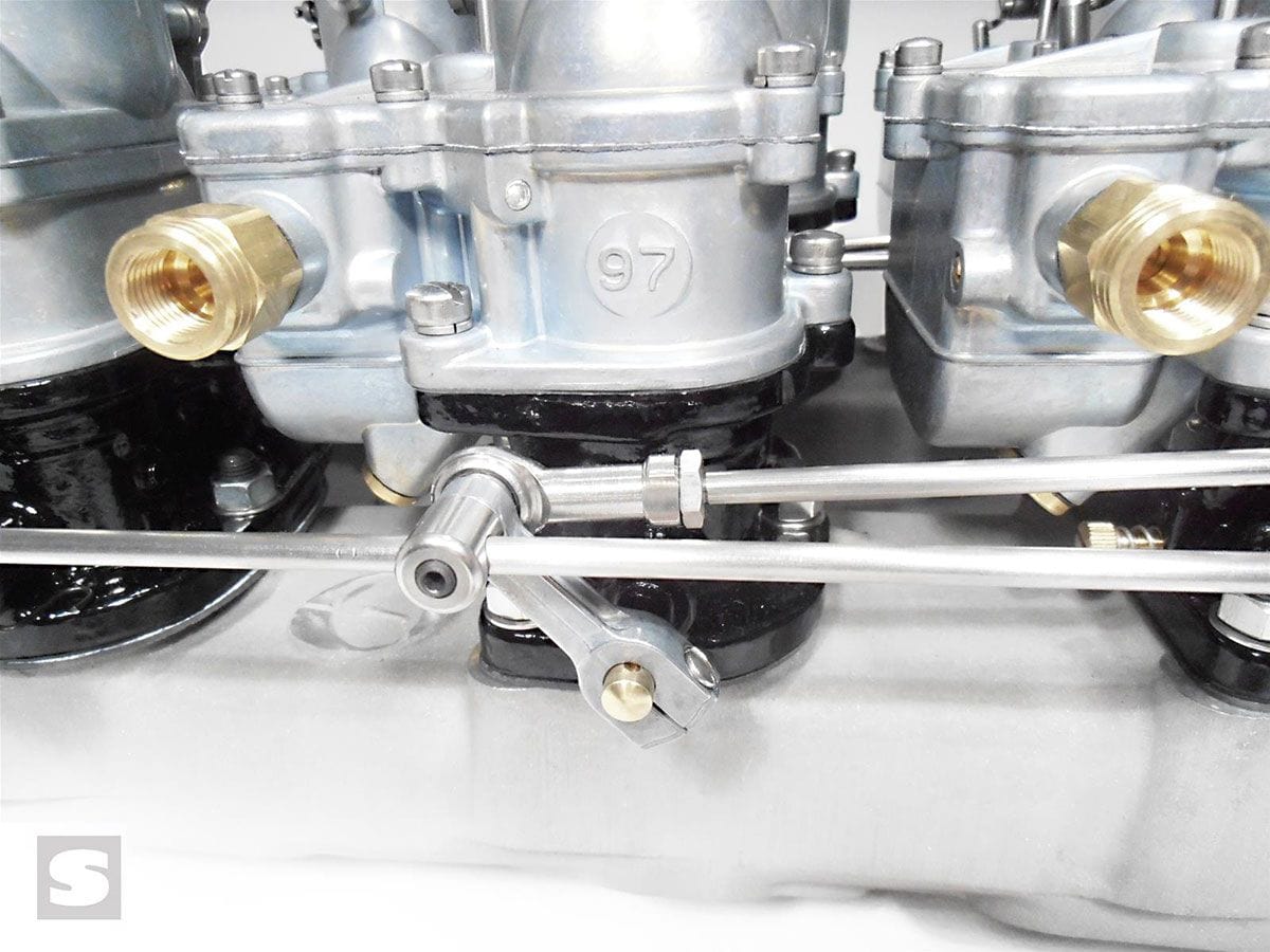 STROMBERG Suit 6 X 2 Edelbrock Stromberg Carburettors Stromberg Linkage Kit Non Progressive STROM9261-D SR