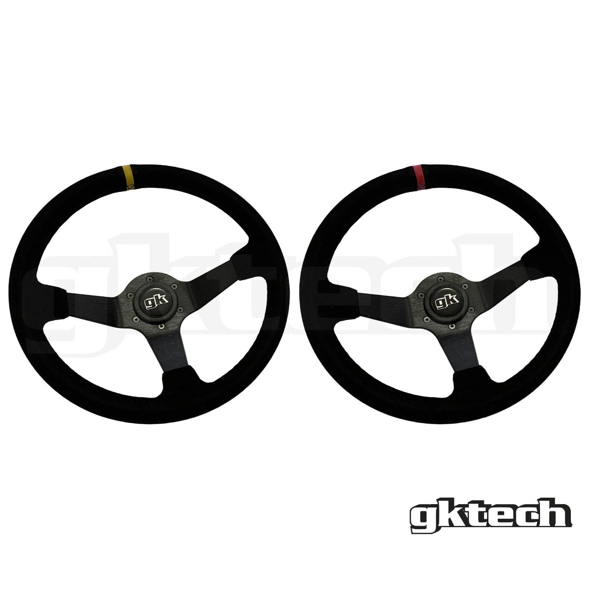 Steering wheel 350mm Deep dished suede