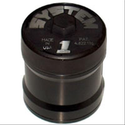SYSTEMONE System 1 Small Billet Oil Filter 35 Micron 20mm Thread 3" Dia. 3-3/4" Long SY210-320 SR