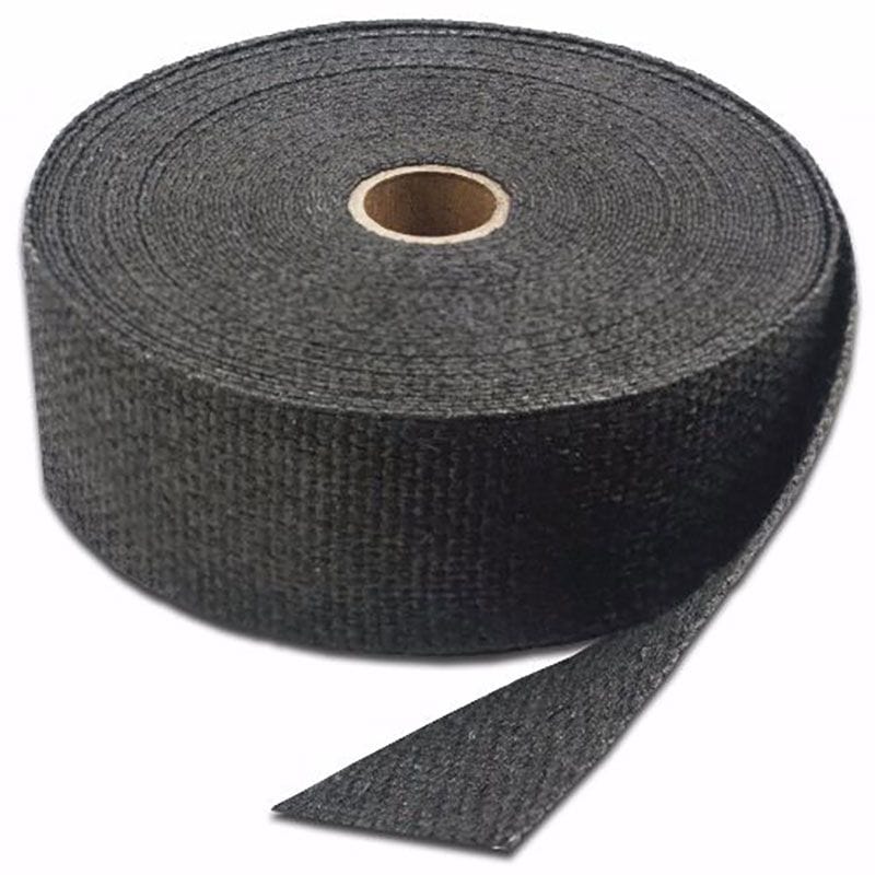 THERMOTEC 1"" Wide. 50ft. Roll Thermo Tec Exhaust Insulating Wrap - Black TT11021 SR