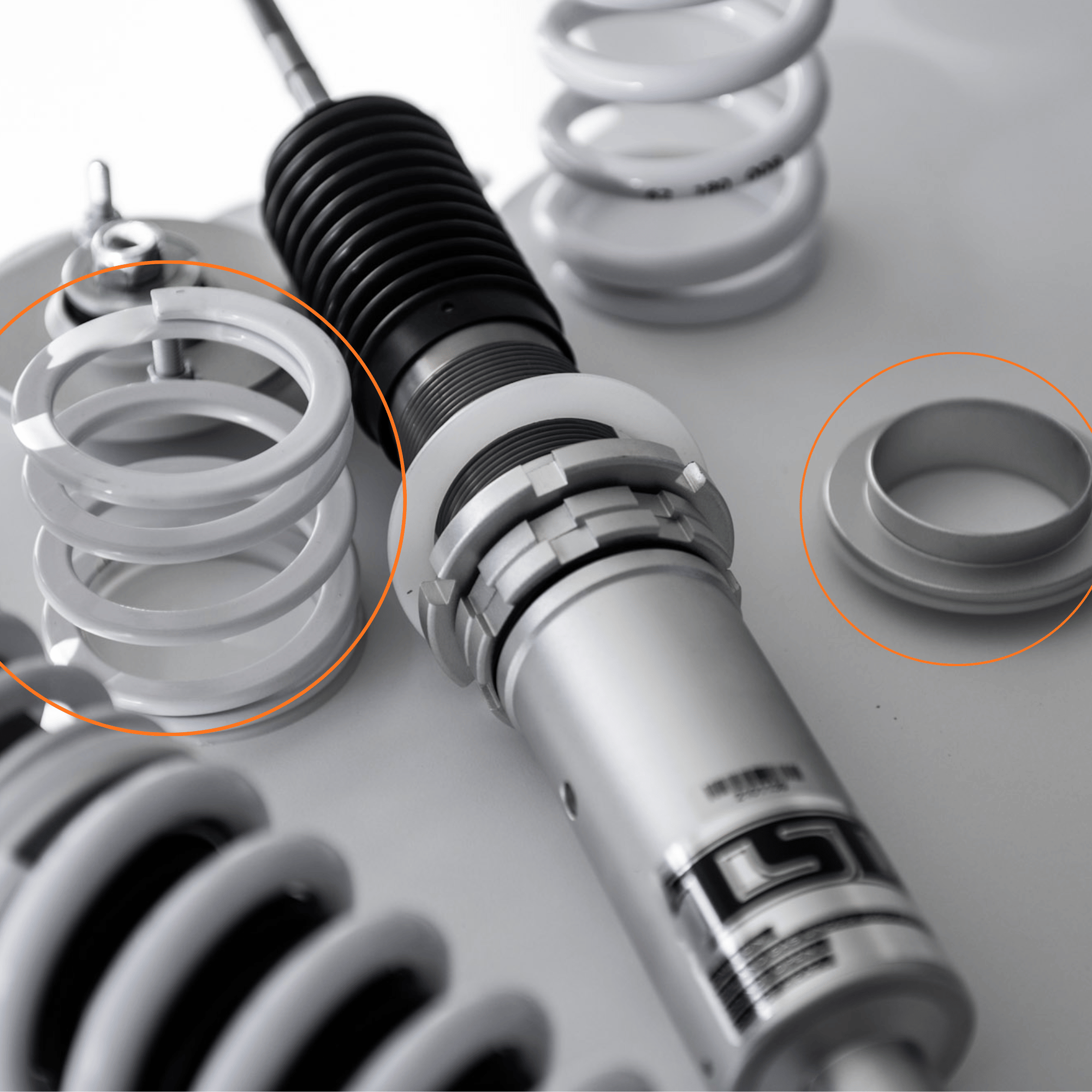 TSD Performance Suspension Accessories Pair of Springs Keeper spring / Helper spring - TSD Performance SR