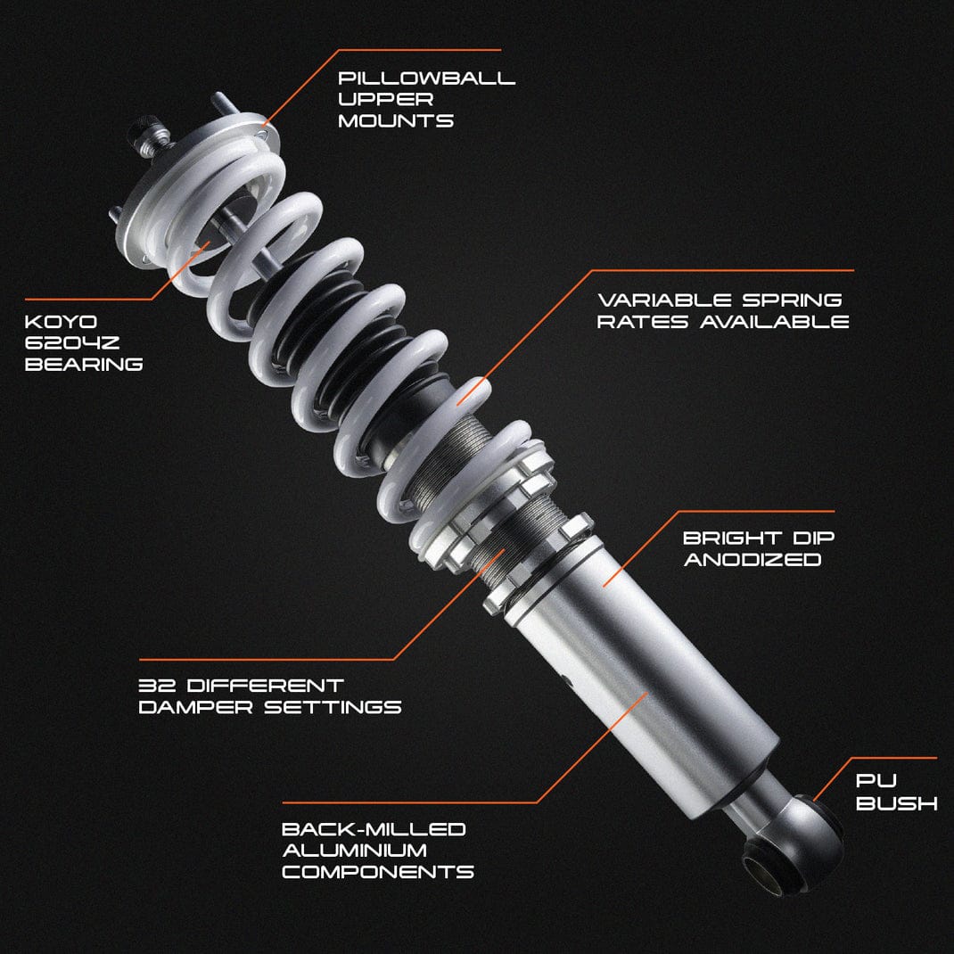 TSD Performance VW Golf 7th Gen R 12-20 MK7 / A7 / MQB Coilovers - TSD Performance S/O SR