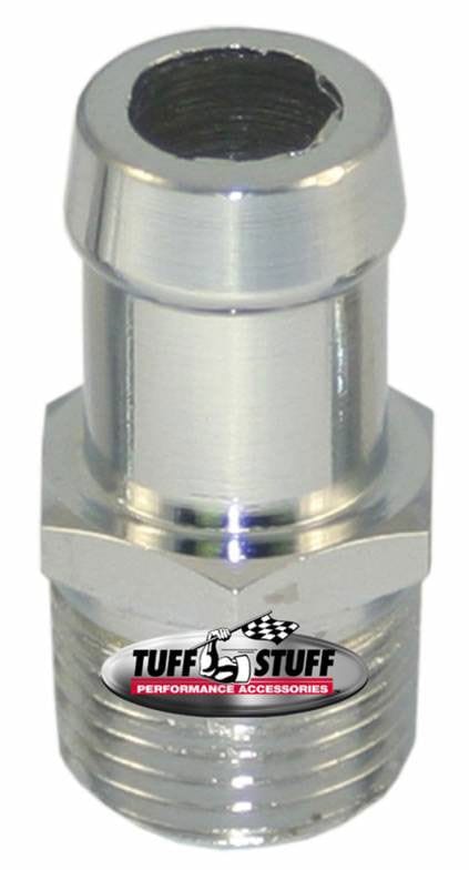TUFFSTUFF 5/8" x 1.5" Long Tuffstuff Chrome Water Pump Hose Fitting TUF4450C SR