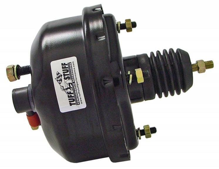 TUFFSTUFF 7" O.D, Black Powdercoat, Universal Fittment Tuffstuff Single Diaphragm Power Brake Booster TUF2221NC SR