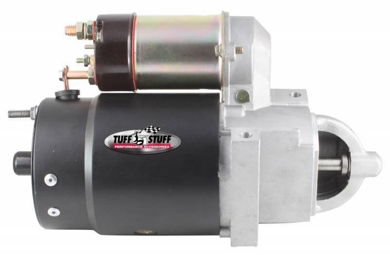 TUFFSTUFF Suit SB & BB Chev 168 Tooth With Staggered Mounting Bolts Tuffstuff Black Chev OEM Style Full Size Starter Motor TUF3510B SR