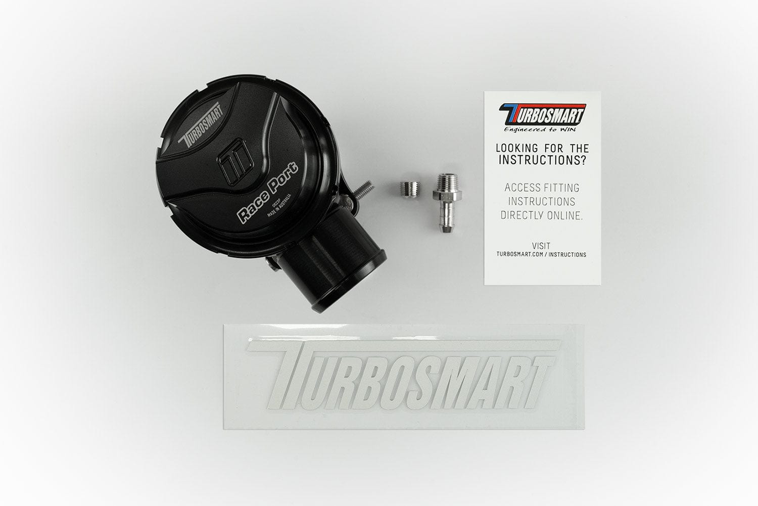 TURBOSMART BOVS Turbosmart GenV RacePort Plumback Valve (Sleeper) Female Flange SR
