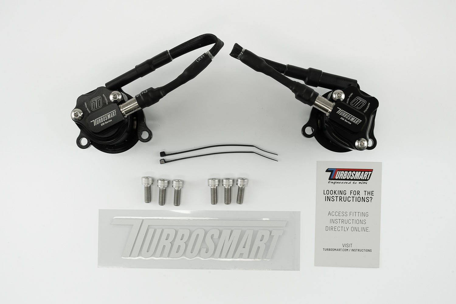 TURBOSMART BOVS Turbosmart Kompact EM Dual Port Valves – VR29 SR