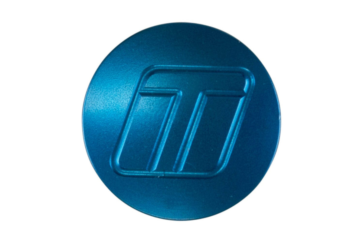 Turbosmart Oil Caps Turbosmart Oil Cap Insert - Blank - Blue (TS-0891-3071) SR