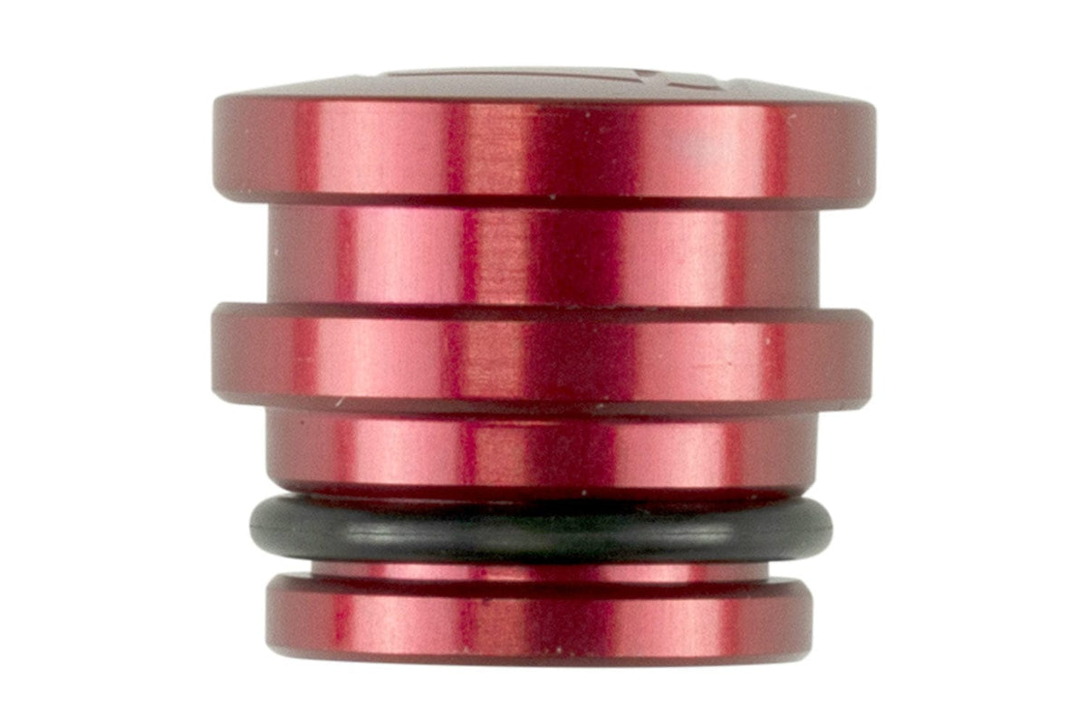 Turbosmart Oil Caps Turbosmart Oil Cap Insert - Blank - Red (TS-0891-3074) SR