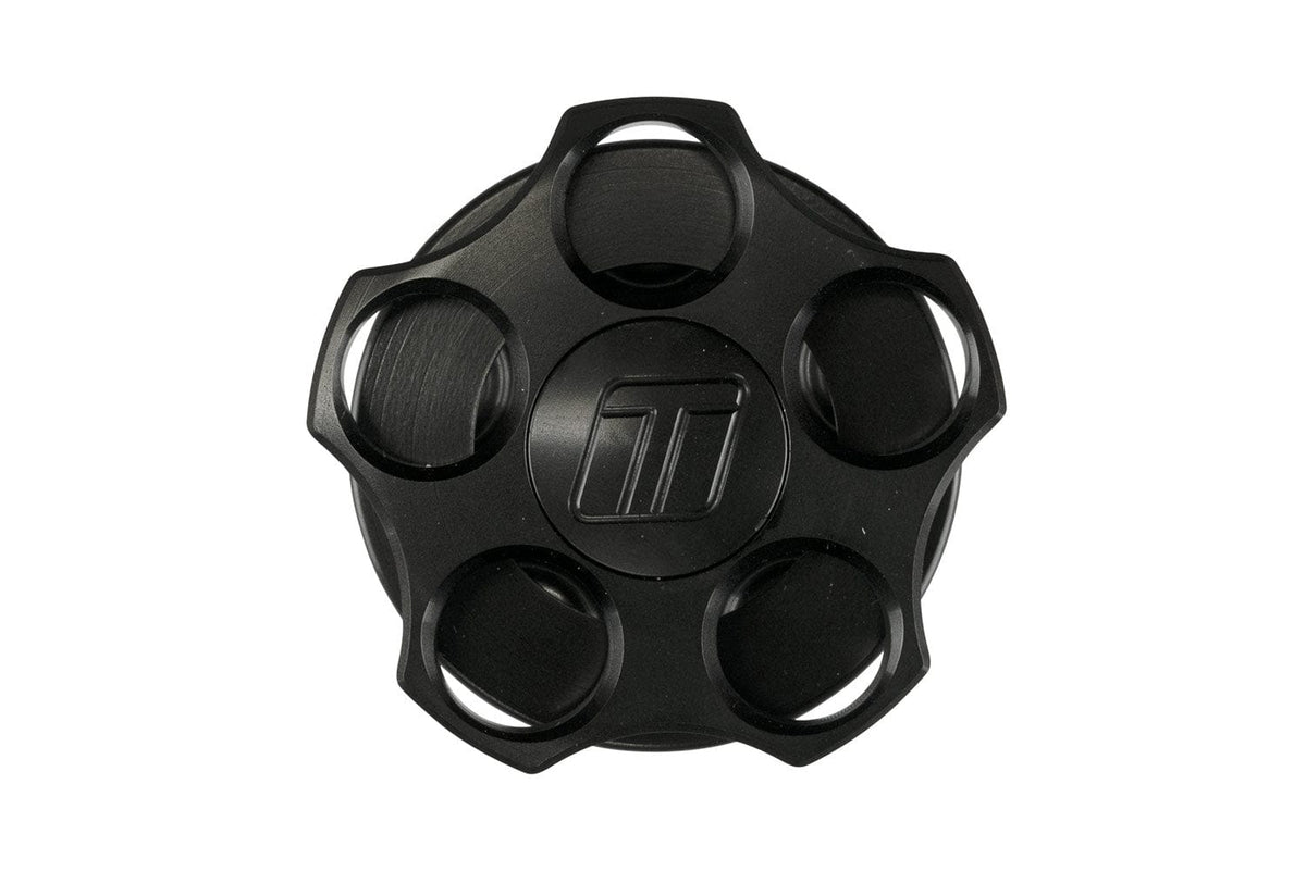 Turbosmart Oil Caps Turbosmart Oil Cap - M42x4.5 - Subaru - Black (TS-0891-0472) SR