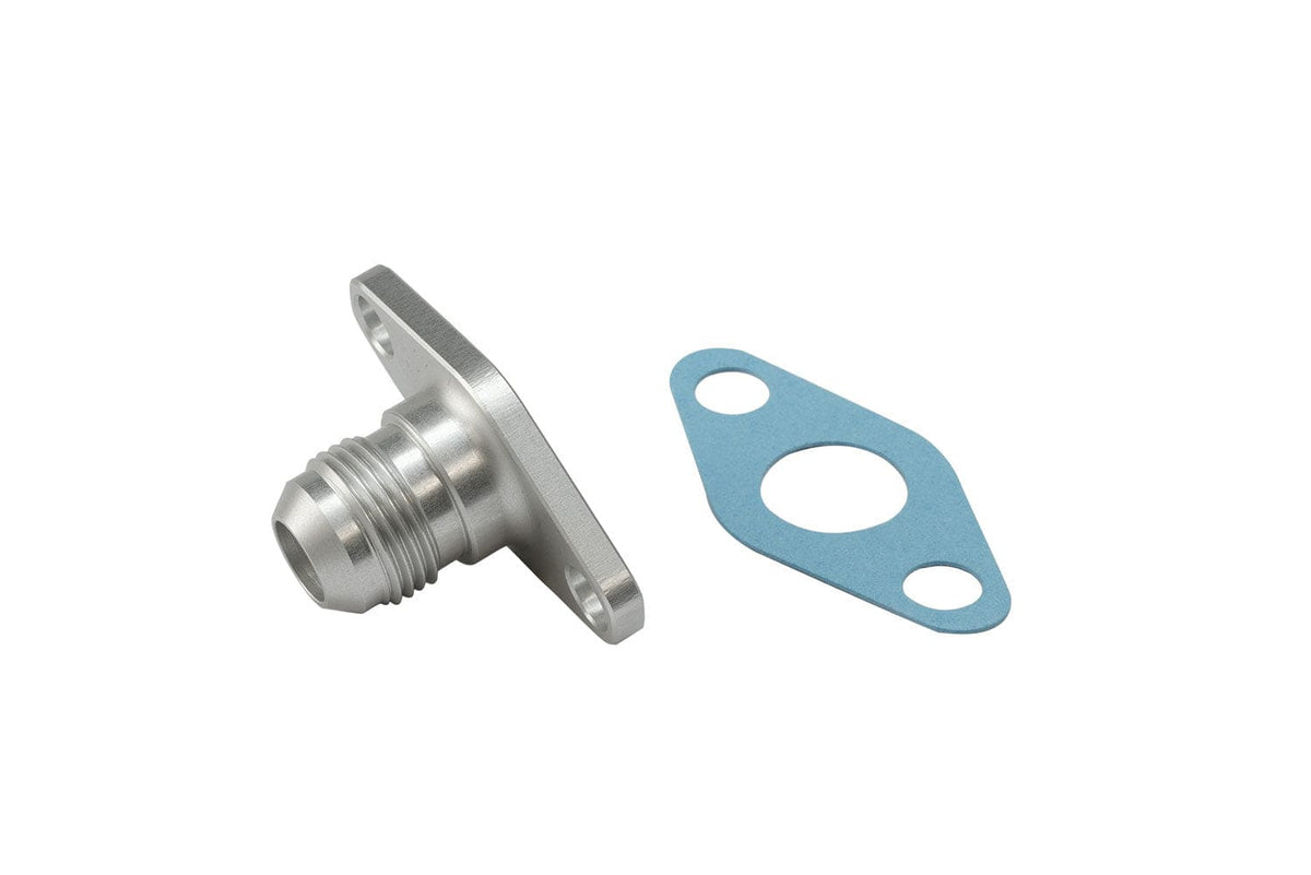 Turbosmart Turbo Drains & Gaskets Turbosmart 50.8mm 10AN Oil Drain Silver (TS-199-3009) SR